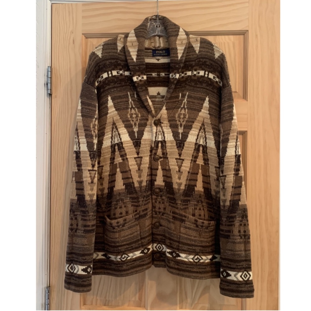 Polo Ralph Lauren oversized cardigan sweater L XL